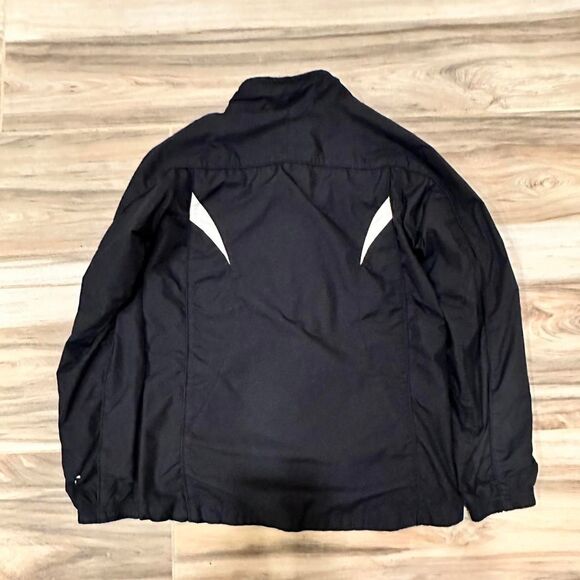 y2k Nike black and white windbreaker soccer jacket - Picture 2 of 7